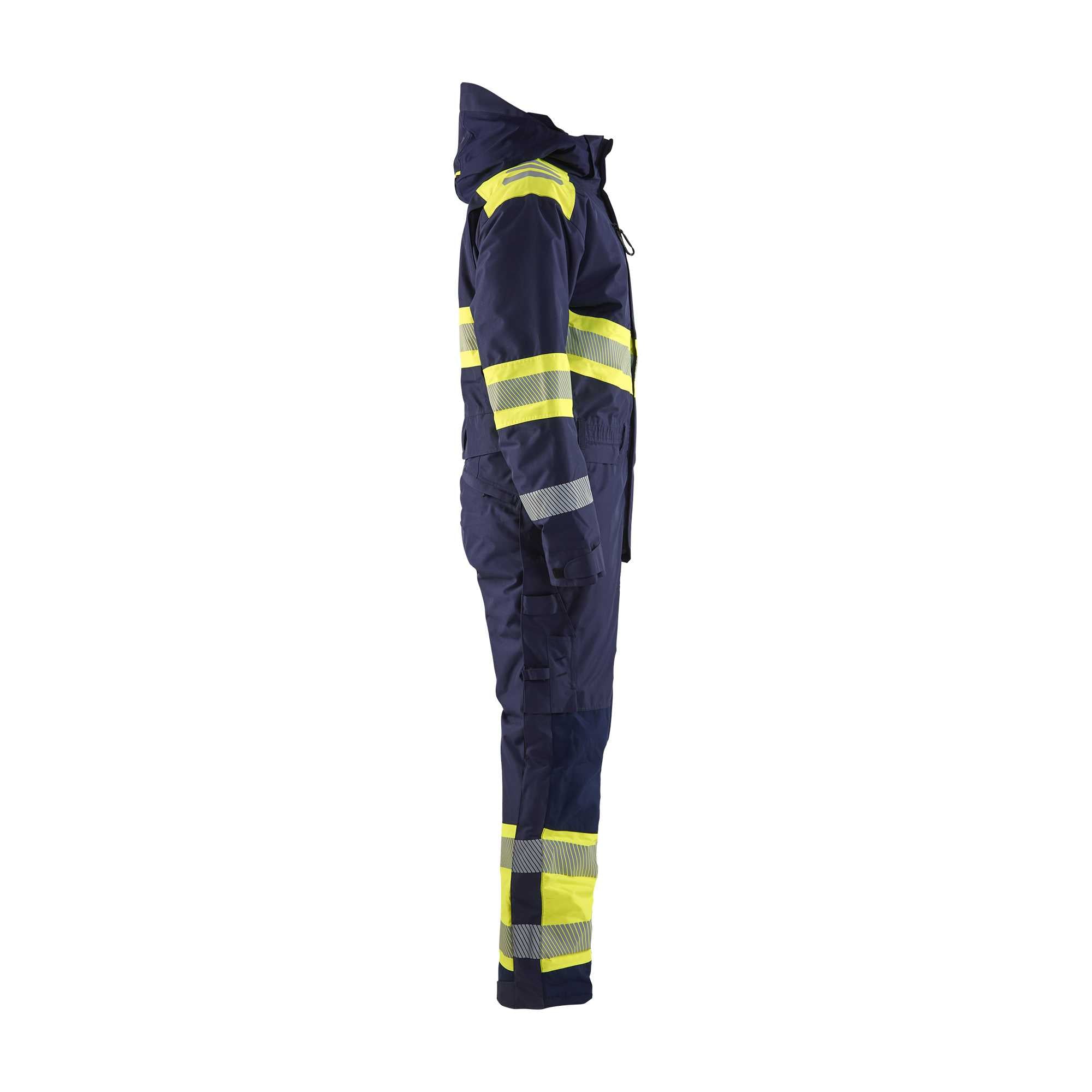 BLAKLADER 67201977 Hi Vis Winter Overall Work Overall Men - Waterproof